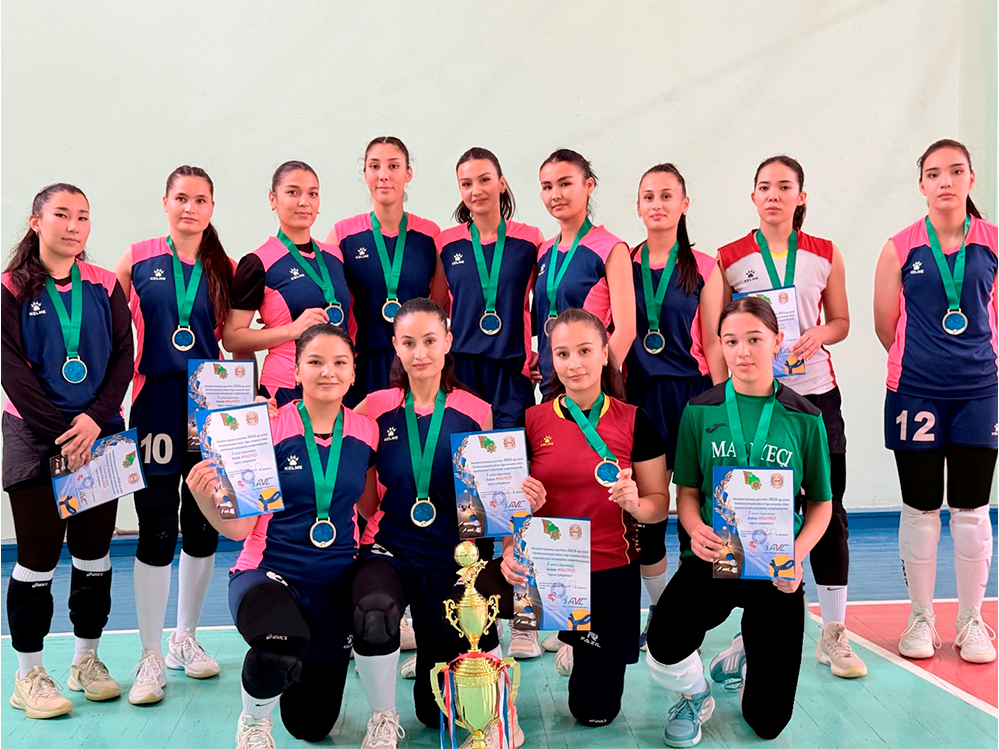 “MALIÝEÇI” WOMEN’S VOLLEYBALL TEAM — CHAMPIONS OF TURKMENISTAN’S TOP LEAGUE